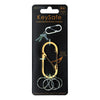 KeySafe Double-Gate Oval Stainless Steel Carabiner