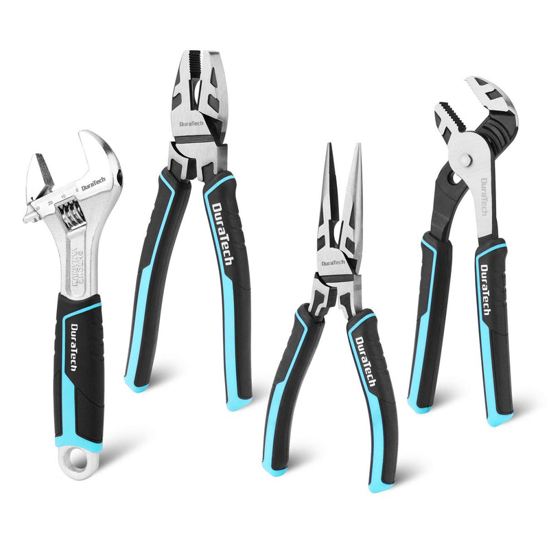 Duratech 4Pc Pliers & Wrench Set DT001092