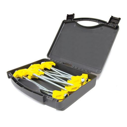 Oztrail Screw-In Tent Peg Set 16 Piece 10000436