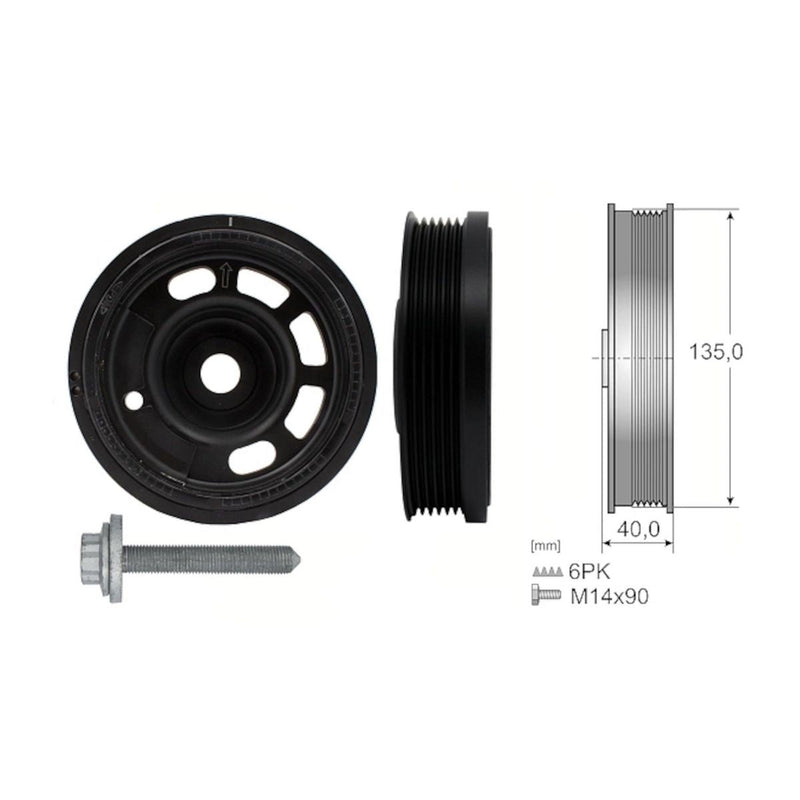 INA Crankshaft Pulley Set 544 0172 20