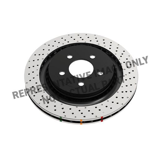 DBA 4000 Series XD Cross Drilled & Dimpled Brake Rotor