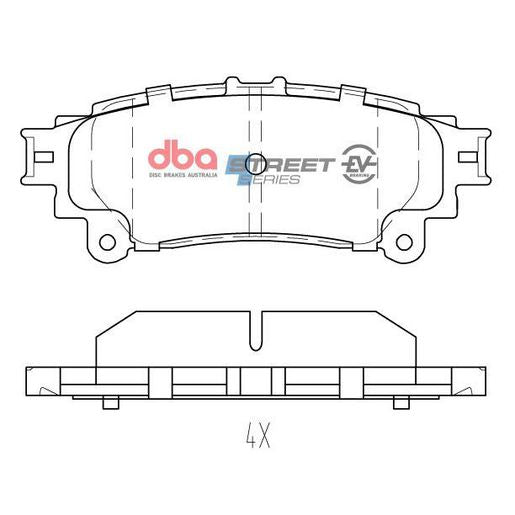 DBA Street Series EV Brake Pads DB2245SSEV