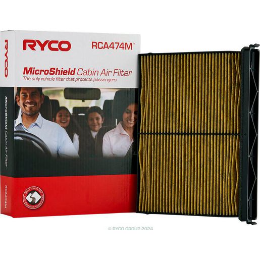 Ryco Cabin Air Filter - Microshield RCA474M