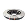 DBA 5000 Series 2-Piece Assy Black X/Drilled & Dimpled