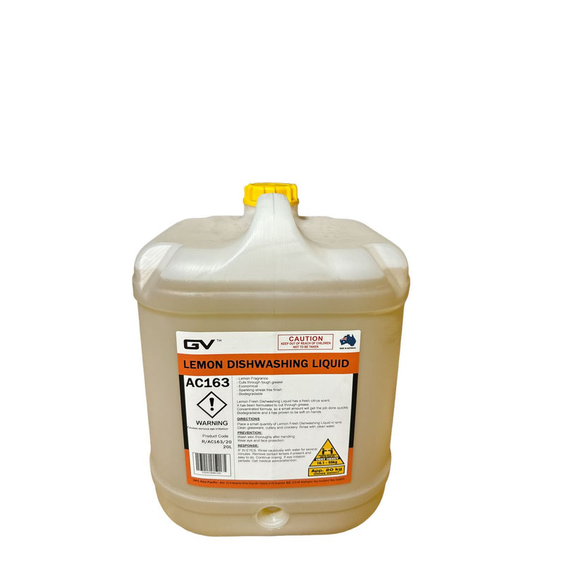 Gvoil Dishwashing Liquid Lemon 20L R/AC163/20