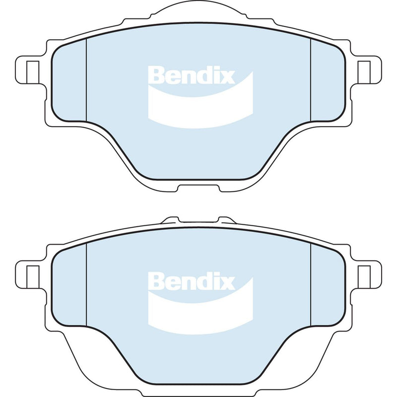 Bendix Brake Pads Set - Euro+ DB2591 Euro+