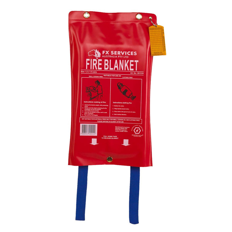 FX Services Fire Blanket 1.2m x 1.8m FB128