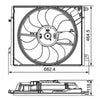 Valeo Electric Fan Assembly 696881