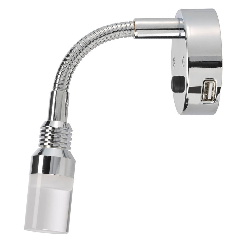 Narva 12 Volt Silver Interior Lamp With Touch Switch And