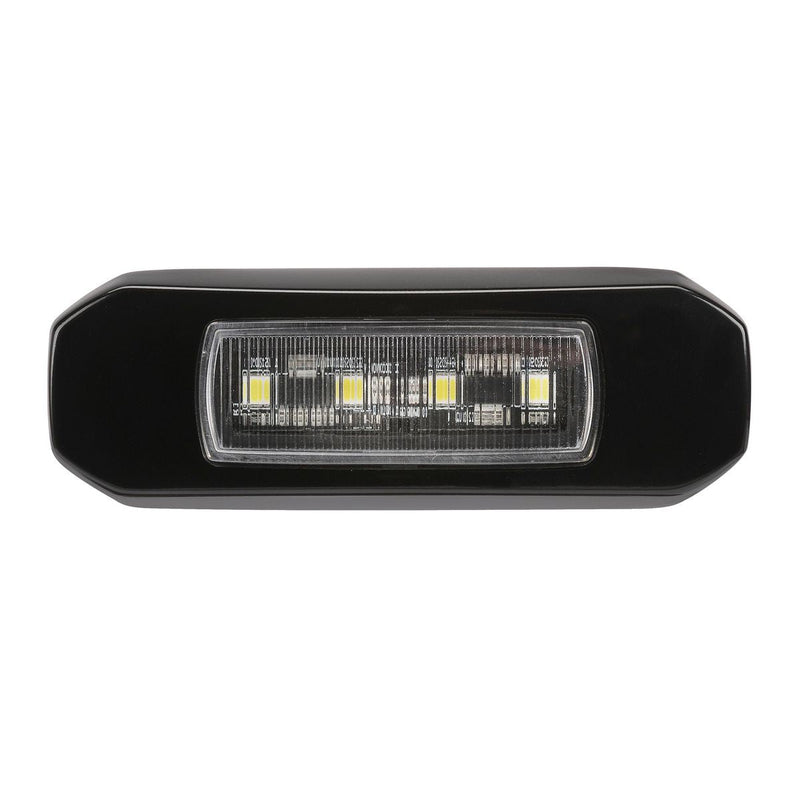 Narva 9-33 Volt Led Courtesy Lamp, White Output, Black