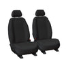 Sperling Super Tough Canvas Front Black Seat Covers Suits