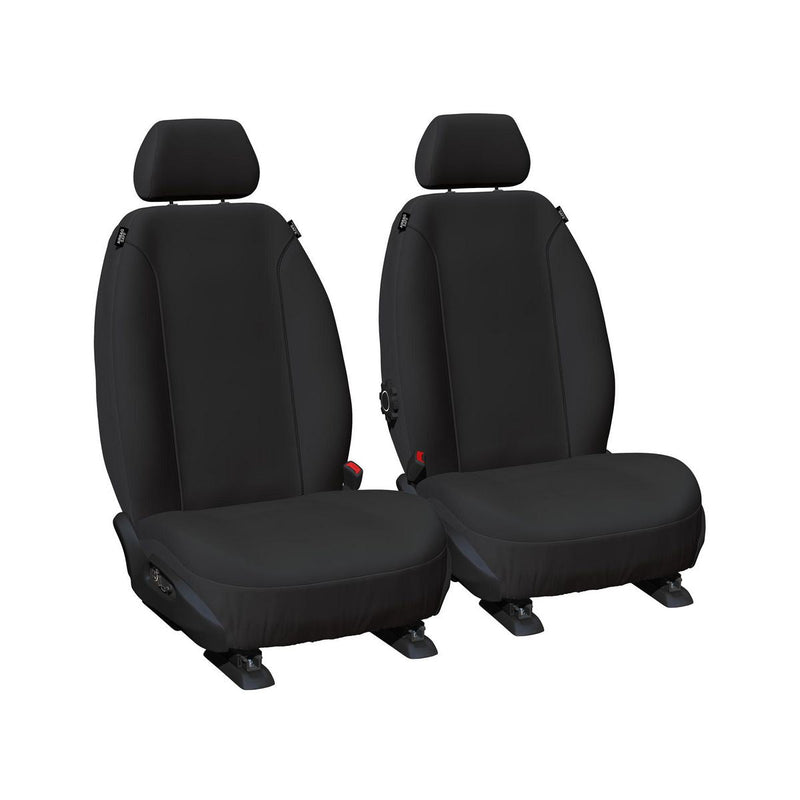 Sperling Super Tough Canvas Front Black Seat Covers Suits