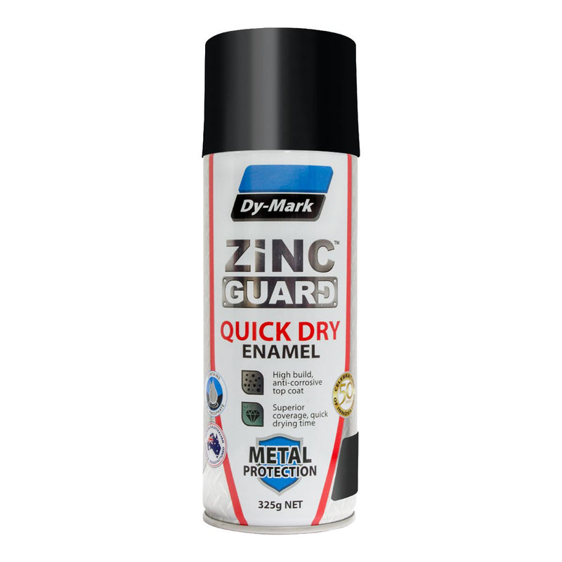 Dy-Mark Zinc Guard Quick Dry Enamel Gloss Black 230932301
