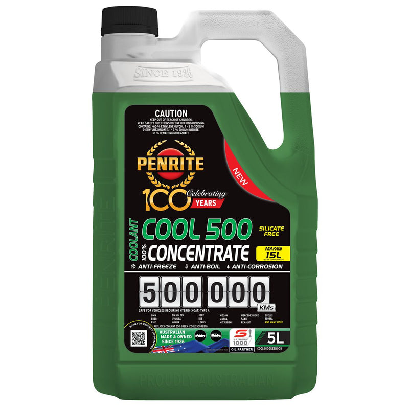Penrite Oil 500,000 Kilometre Green Coolant Concentrate 5