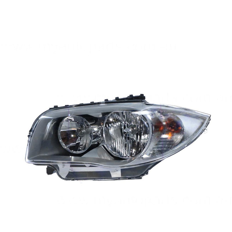 APG All Crash Halogen Silver Head Lamp Passenger Side OES