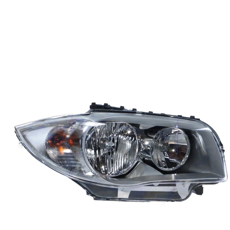 APG All Crash Halogen Silver Head Lamp Drivers Side OES