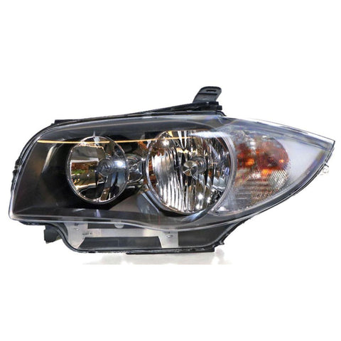 APG All Crash Halogen Black Head Lamp Passenger Side OES