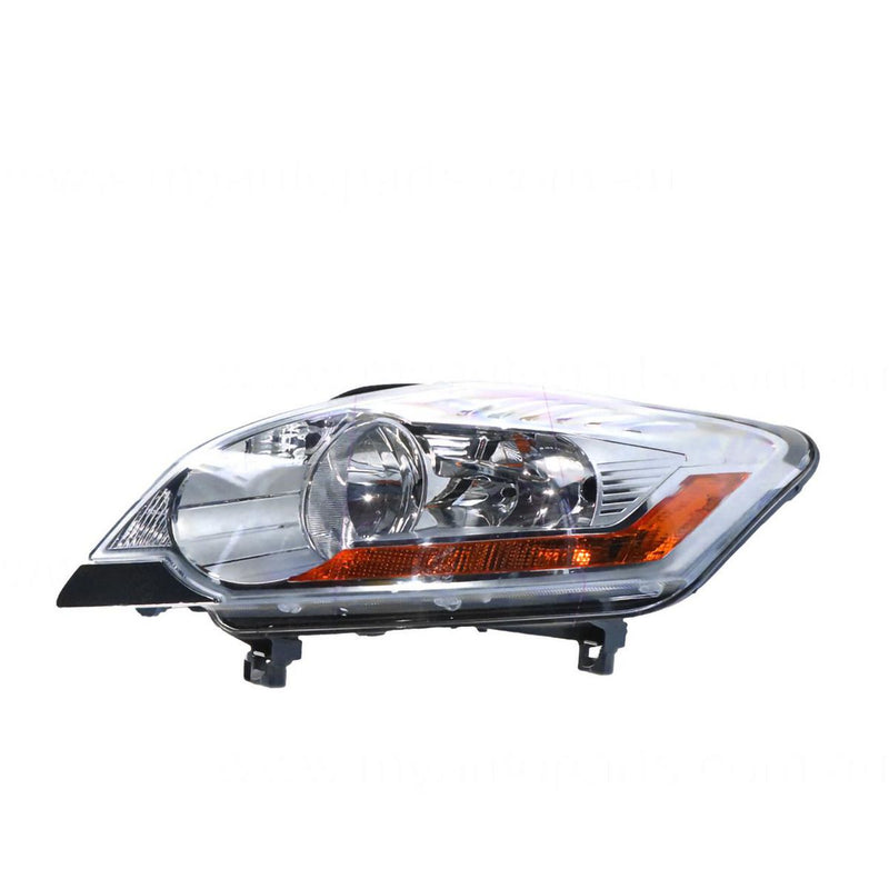 APG All Crash Halogen Manual Adjust Head Lamp Passenger