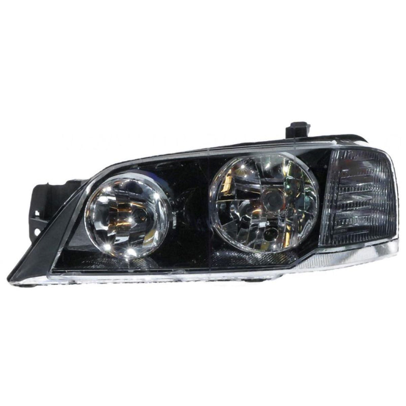 APG All Crash Black Head Lamp Passenger Side Certified