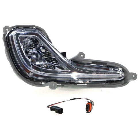 APG All Crash Fog Lamp Drivers Side Certified suits
