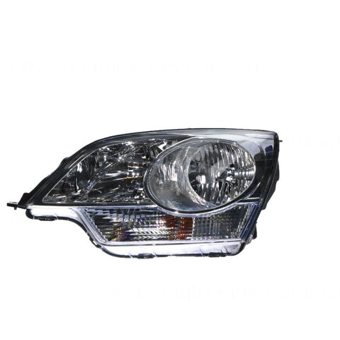 APG All Crash Halogen Manual Adjust Head Lamp Passenger