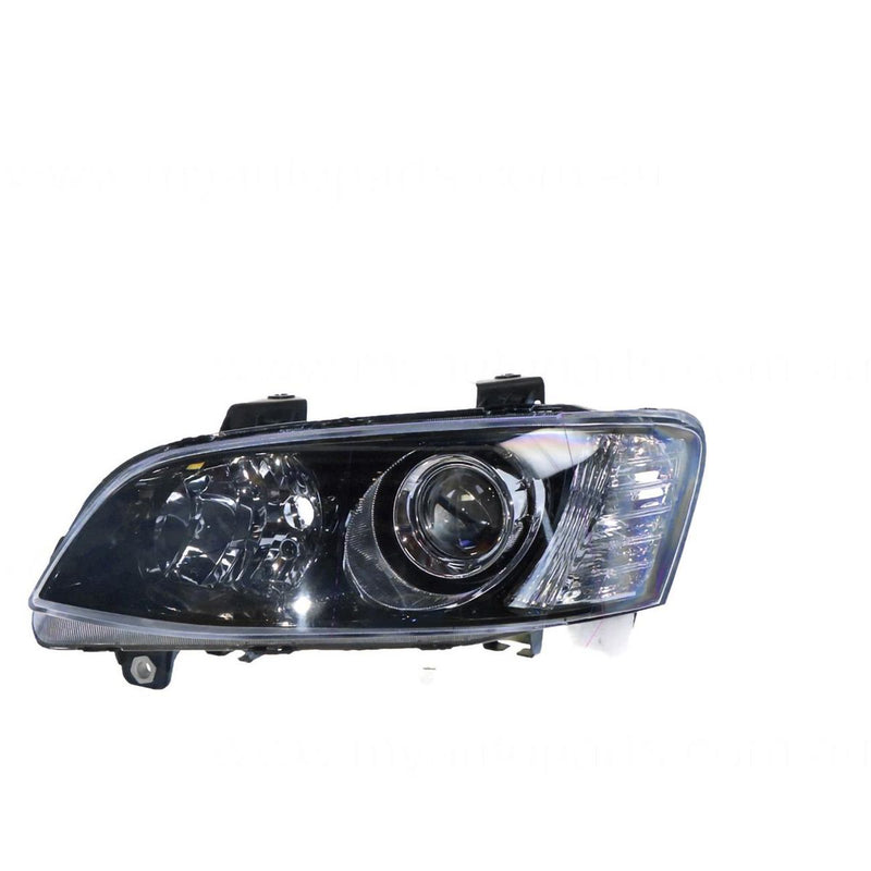 APG All Crash Black Projector Head Lamp Passenger Side