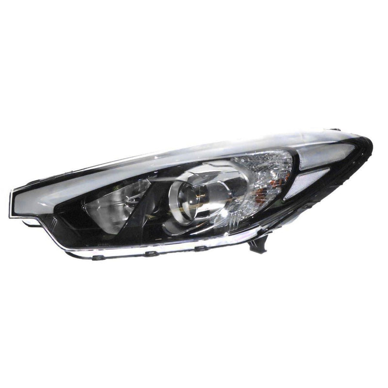 APG All Crash Halogen Manual Adjust Head Lamp Passenger