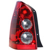 APG All Crash Black Red/Clear Tail Lamp Passenger Side