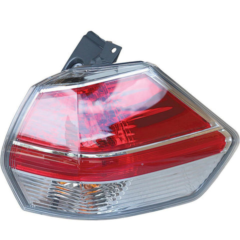APG All Crash Red/Clear Tail Lamp Drivers Side Certified