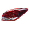 APG All Crash Red/Clear Tail Lamp Drivers Side OEM suits