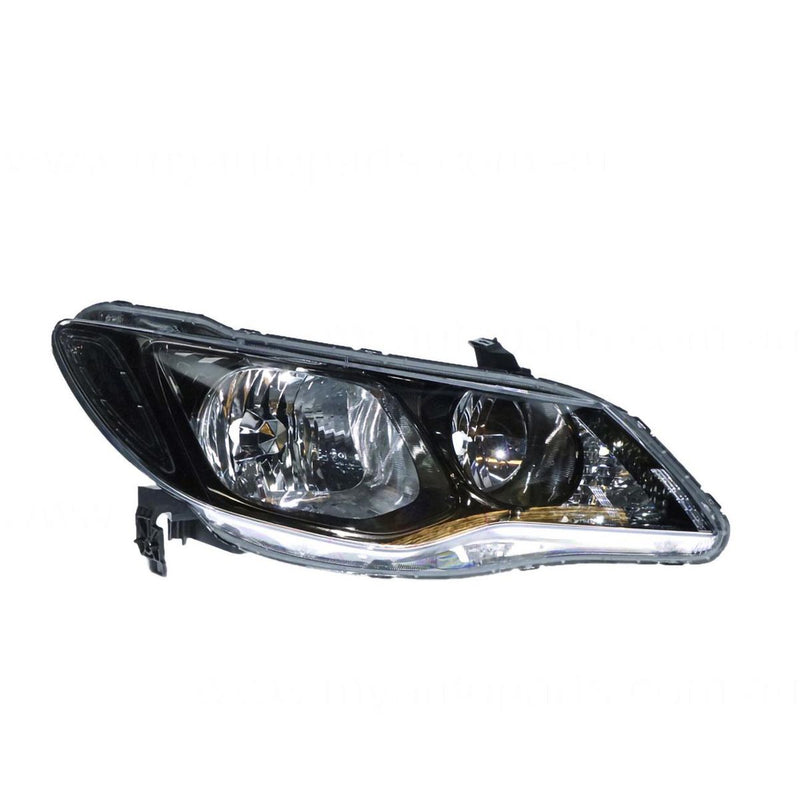 APG All Crash Head Lamp Drivers Side OEM Suits Honda