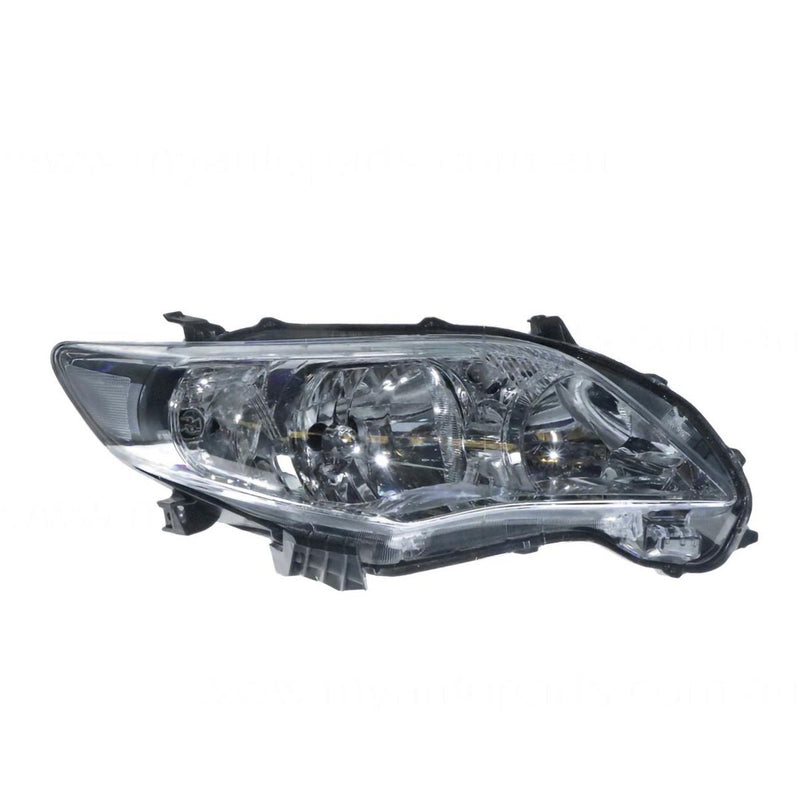 APG All Crash Halogen Head Lamp Drivers Side Certified