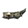 APG All Crash Halogen Head Lamp with Mould Passenger Side