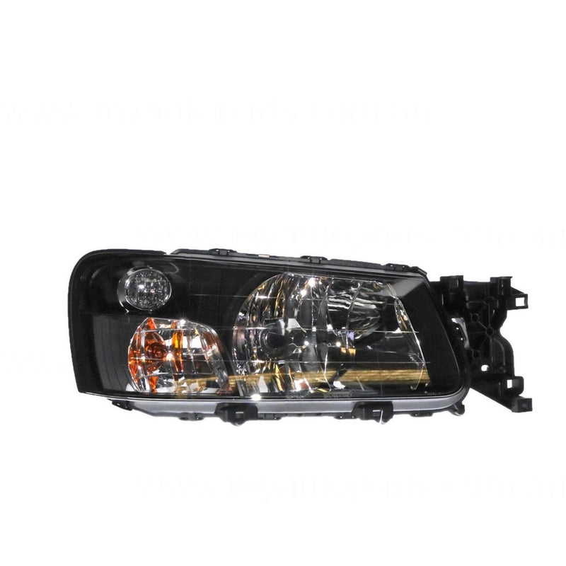 APG All Crash Black Head Lamp Drivers Side OEM suits