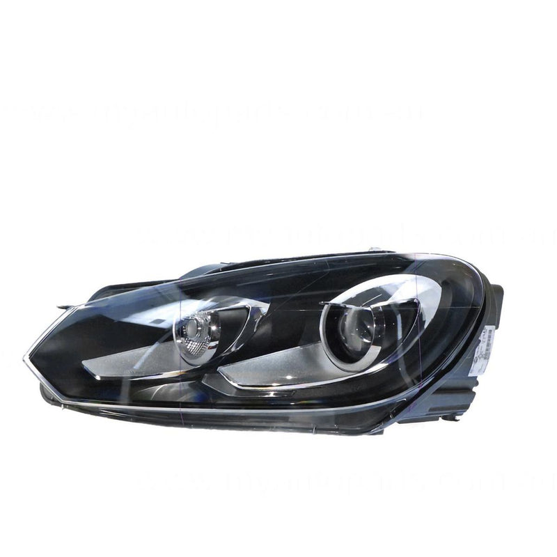 APG All Crash Xenon Chrome Head Lamp Passenger Side OES
