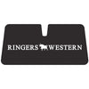 Ringers Western Front Car Sunshade, Black Wsrw-Blkwht