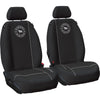 Ringers Western Front Car Seat Covers Canvas Black - Pair
