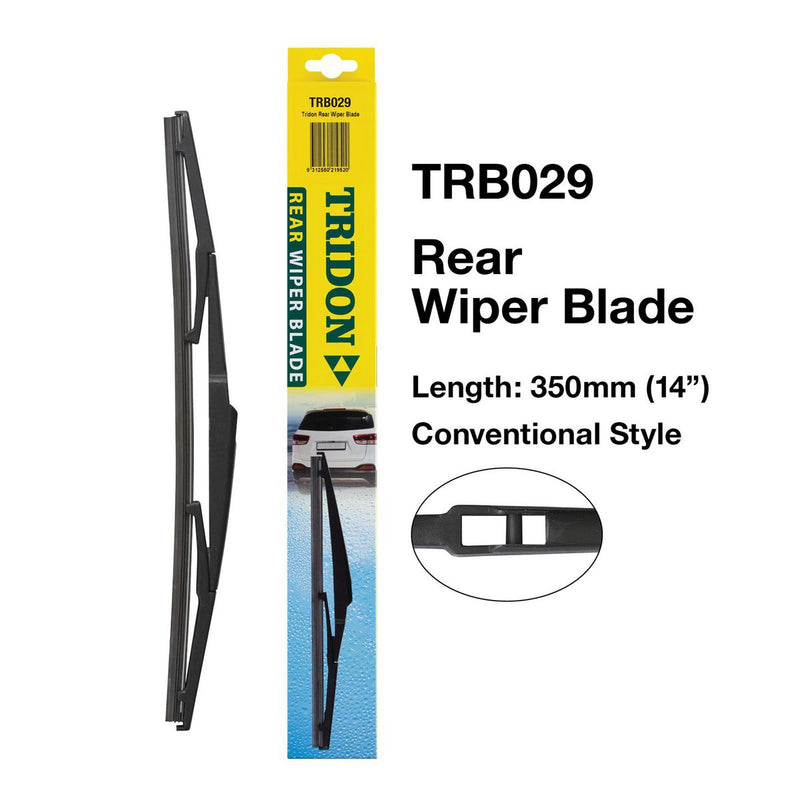 Tridon Hook Style Conventional Rear Wiper Blade 350mm