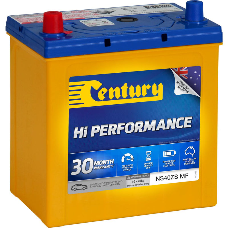Century Batteries 12V Pass Vehicle 30M CCA NS40ZS MF