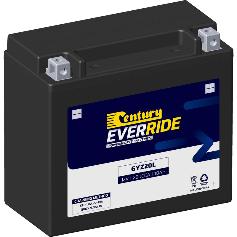 Century Everride Battery GYZ20L