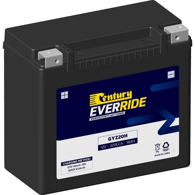 Century Everride Battery GYZ20H
