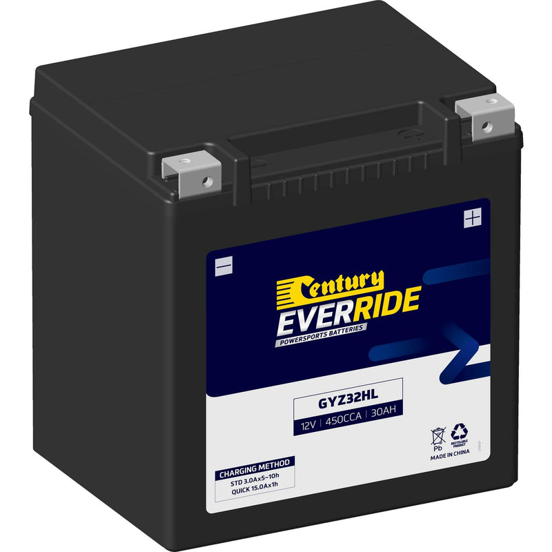 Century Everride Battery GYZ32HL