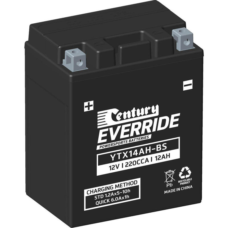 Century Everride Battery YTX14AH-BS