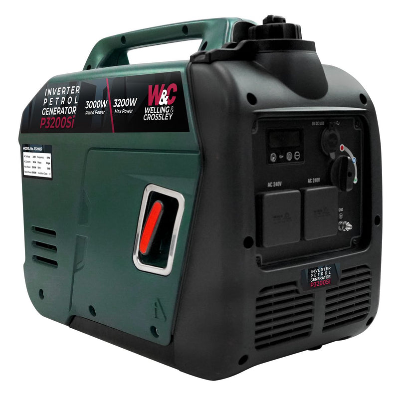 Welling & Crossley 3200W Smart Silent Inverter Petrol