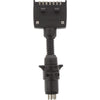 OEX Trailer Adaptor 7 Pin Flat (Car) To 7 Pin Small Round