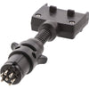 OEX Trailer Adaptor 7 Pin Flat (Car) To 7 Pin Small Round