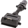OEX Trailer Adaptor 7 Pin Small Round (Car) To 7 Pin Flat
