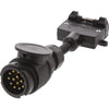 OEX Trailer Adaptor 13 Pin Euro (Car) To 7 Pin Flat