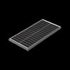 Redarc 60W Fixed Solar Panel Black SMRP1060B