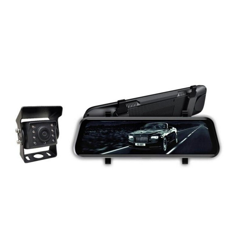Mongoose 9.6 In. Ahd Display Mirror Monitor Clip On And
